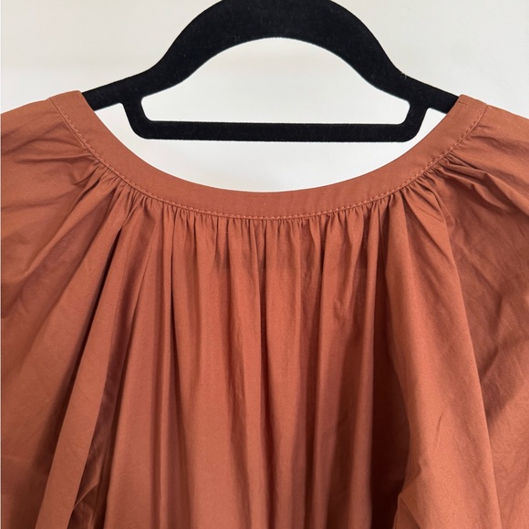 New Staud Elegant Brown Maxi Dress size 4 - Picture 5 of 8